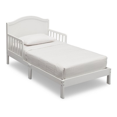 Delta Children Baker Platform Toddler Bed - Bianca White