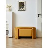 Nordlys Bouclé Storage Bench Modern Design Style Upholstery Entry - 2 of 4