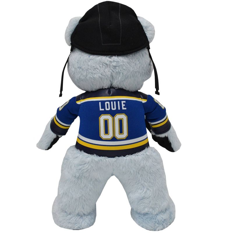 NHL St. Louis Blues Bleacher Creatures Louie The Bear Mascot Plush Figure - 10&#34;, 2 of 4