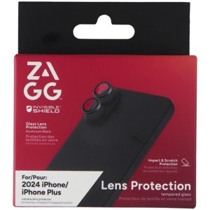 ZAGG Tempered Glass Camera Lens Protection for iPhone 16 and iPhone 16 Plus - 1 of 1
