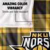 Northern Kentucky University Campus Plaid Spirit Silky Touch Super Soft Throw Blanket 50x60 - 4 of 4