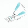 Unique Bargains Women Chrome Flat Handle Eyelash Curler 1 Pc - 2 of 3