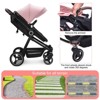 2 in 1 Umbrella Stroller for Toddler 1-3, Lightweight Baby Doll Stroller with Removable Seat - 3 of 4