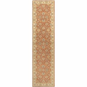 Hauteloom Caesar Hand Tufted Burnt Orange 1124 Wool Carpet - 1 of 4