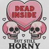 Rerun Island Women Dead Inside But Still Horny Love Short Sleeve Graphic Cotton Retro Vintage Ranger Baby Tee - 2 of 4