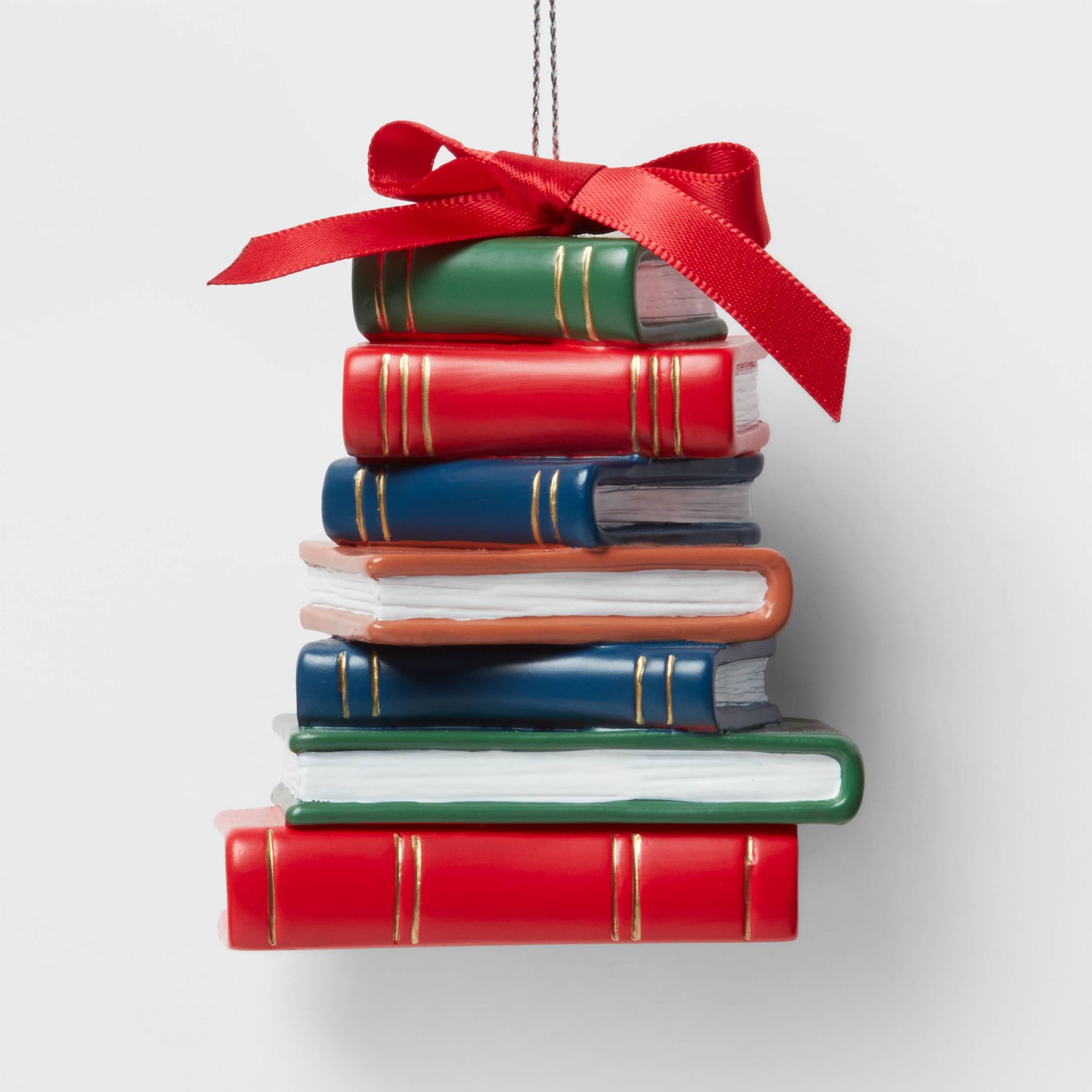Stacked Books Christmas Tree Ornament - Wondershop™