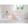 KIDKII Lux Play Set 8-Piece Foam Climbing & Motor Skill Play Kit, Pastel Mix - 4 of 4