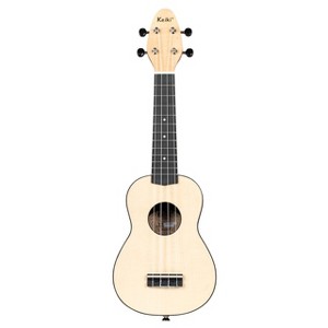Ortega Guitars Keiki K2 Series Soprano Ukulele Pack - Includes: Tuner, Picks, Strap & Tote Bag - 1 of 1
