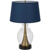 Cal Lighting Cupola glass/metal table lamp - 3 of 4