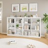 6 Cube Storage Bookshelf,53" Tall Bookcase with Anti-Tip Design,Freestanding Organizer Shelf for Living Room - 4 of 4