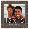PosterPalooza | 15x15 Modern Bamboo Picture Frame, UV Acrylic, 5 Finishes - 2 of 4