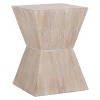 Noatak Side Table - Pickled Oak - Safavieh. - 3 of 4