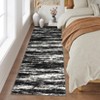 Modern Hallway Rugs 2x6 Non-Slip Abstract Runner Rugs, Non-Shedding Neutral Indoor Carpet, Stain-Resistant Ultra-Thin Floor Carpet Mats for Bedroom - 3 of 4