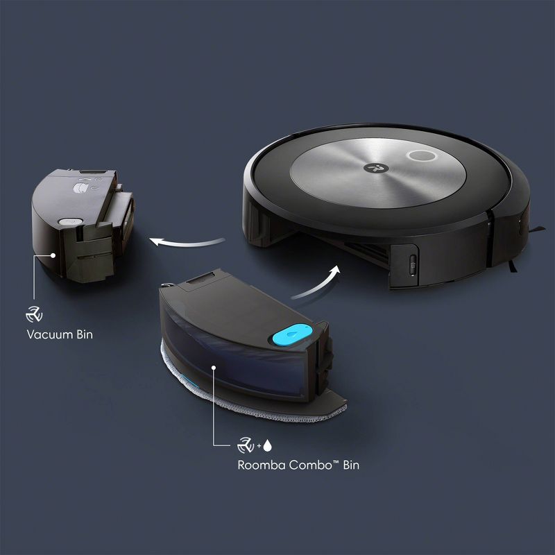 iRobot Roomba Combo j5+ Self-Emptying Robot Vacuum &#38; Mop, 6 of 13