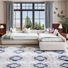 PAGED Twin Size Upholstered Daybed Wooden Bed Frame with Cat Ears Shaped Headboard for Bedroom and Living - 2 of 4