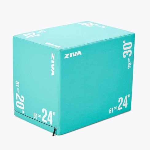 ZIVA 3 in 1 Plyometric Box Turquoise