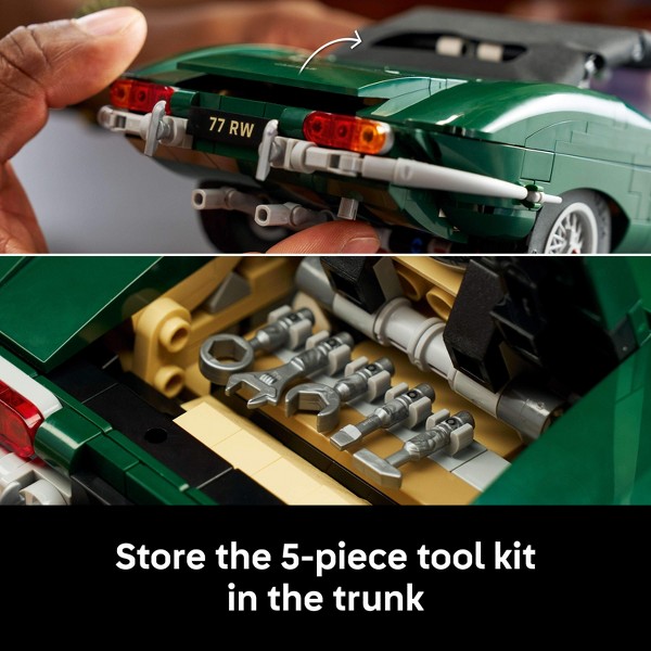 LEGO Icons Jaguar E-Type Set de Construcción 11381 6