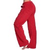 Just Love Womens Plush Faux Sherling Soft Pajama Pants - PJ Bottoms Sleepwear - 2 of 3