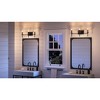 Urban Ambiance Luxury Contemporary Bath Light 11.5''H x 22.125''W,  Midnight Black Finish,  Parkes Collection, UHP4230 - 2 of 4