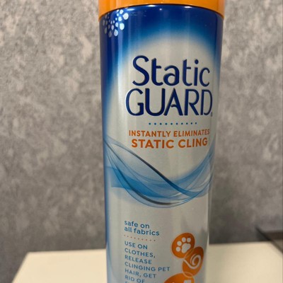 Static Guard Anti-Static Cling Aerosol Can Spray 5.5 oz Expired Prop Fresh  Scent