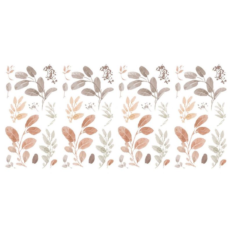 Lisa Audit Autumn Dancing Leaves Peel and Stick Wall Decal Orange/Brown/Red - RoomMates, 1 of 8