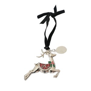 Slickblue 3D Reindeer Ornament with Tag - Festive Holiday Decoration - Perfect for Christmas Tree and Home Decor - 1 of 4