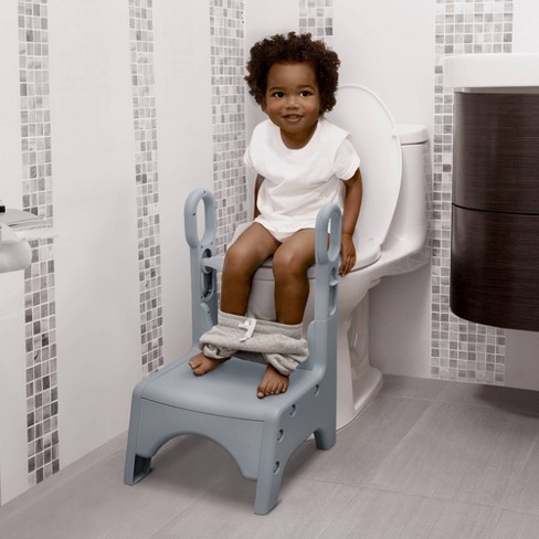 My Little Seat® 2-in-1 Floor and Booster Seat - Gray