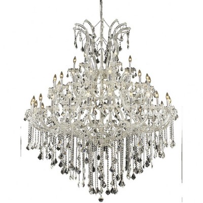 Elegant Lighting Maria Theresa 49 - Light Chandelier in  Chrome