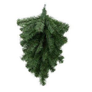 Northlight 22" Unlit Colorado Spruce Artificial Christmas Teardrop Swag - 1 of 4