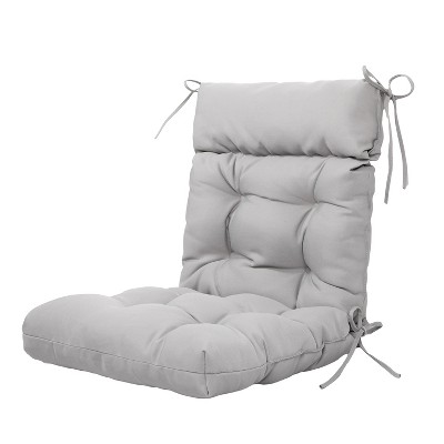 ARTPLAN All Weather Chair Outdoor Cushions of Adirondack Chair with High Back Wicker Tufted Pillow for Outdoor Furniture