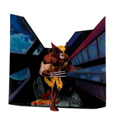 Marvel Wolverine 1:10 Scale Action Figure with Scene