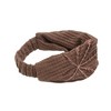 Unique Bargains Women's Leaf Wide Fabric Headband 1 Pc - 3 of 4