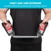 Unique Bargains Plastic Handle 5 Springs Chest Arm Expander Pull Exerciser Equipment Red Black 1 Pc - 2 of 4