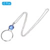 Unique Bargains 3X Magnifying Glass Necklace for Women Reading Gift Jewelry - 3 of 4