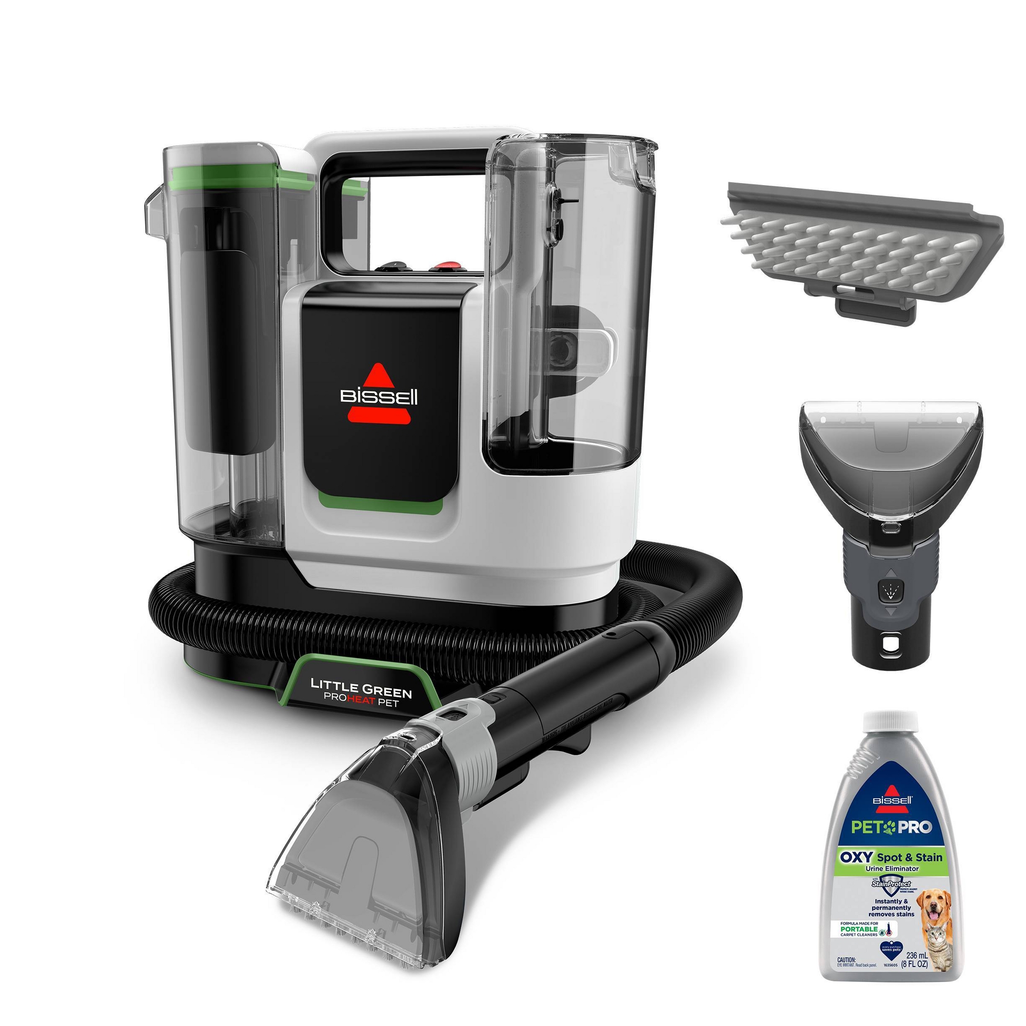 BISSELL Little Green ProHeat Portable Pet Hair Pick-Up Carpet Cleaner