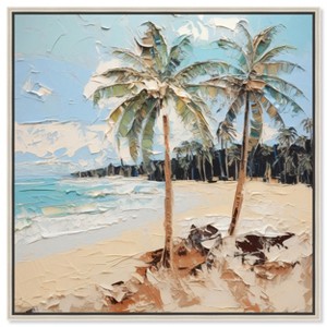 Art Remedy Beach Paradise Chic Coastal Wall Art Framed - 1 of 4
