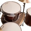 Sawtooth Command Series 4-Piece Drum Shell Pack with 24" Bass Drum, Red Streak - 4 of 4