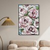 Art Remedy Doll Memories - Textured Roses Beach Life Inspired Wall Art Framed - 2 of 4