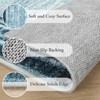 Lahome Loop Border Gradient Style Short Pile Velvet Rectangular Indoor Area Rug - 3 of 4