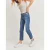 Women's Slender Straight Jeans - JUST USA - 2 of 3
