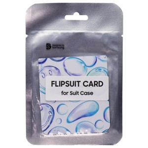 Smiley Flipsuit Card for Samsung Galaxy Z Flip5 Flipsuit Case - Melting - 1 of 2
