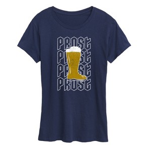 Women's - Instant Message - Das Boot Prost Short Sleeve Graphic T-Shirt - 1 of 4