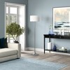 Hudson and Canal 62" Tall Floor Lamp with Drum Fabric Shade - 4 of 4