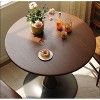 Okak 31.5/24IN Modern Round Dining Table for 4 Person, Round Table with Metal Pedestal, Small Table for Living Room, Dining Room - 3 of 4