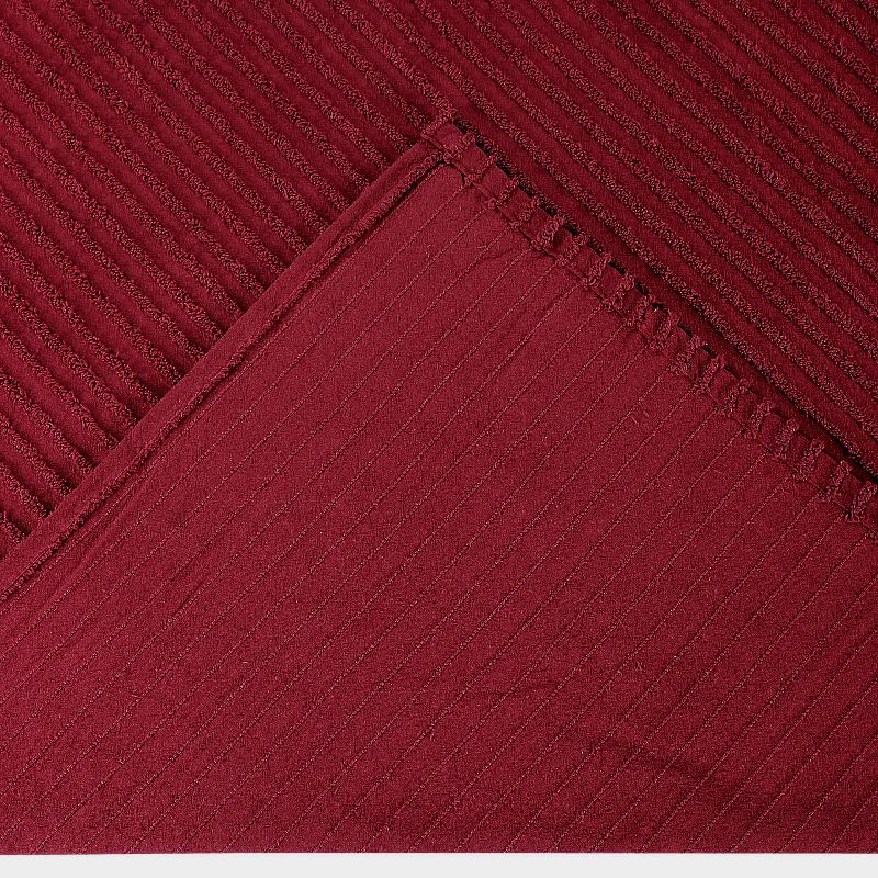 Jullian Collection 100% Cotton Tufted Unique Luxurious Bold Stripes Design Bedspread Set - Better Trends, 5 of 6