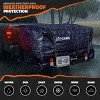 Mockins 60"x30"x6" Navy Hitch Cargo Rack with 30 Cu.Ft. Navy Waterproof Bag, License Plate Holder and Cargo Carrier Accessories - 2 of 4