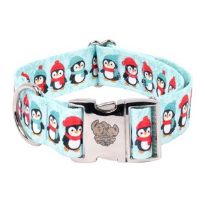 Country Brook Petz HossFit Jr Wide Premium Dog Collar - Christmas Collection - 1 of 4