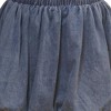 Women's Bubble‑Hem Mini Skirt – A‑Line with Elastic Waist & Washed Cherie Code - 4 of 4