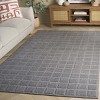 Genre GRE501 Hand Tufted Indoor Area Rug - Grey - 8'x10' - Safavieh - 2 of 4