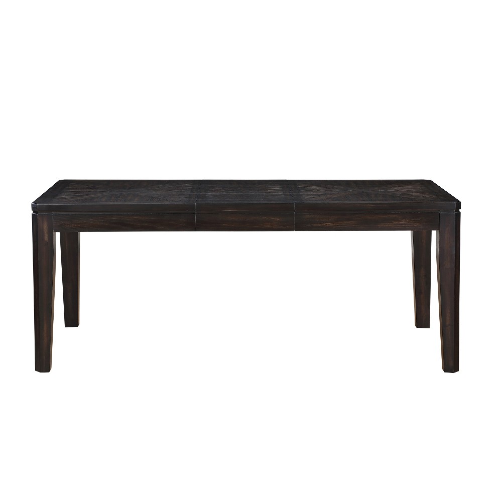 Photos - Dining Table Contemporary Ally Extendable  Espresso - Steve Silver Co.